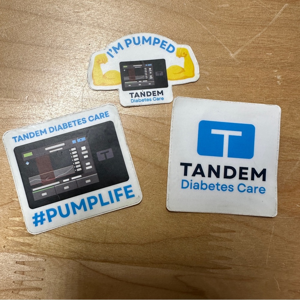 Tandem Diabetes Care Stickers